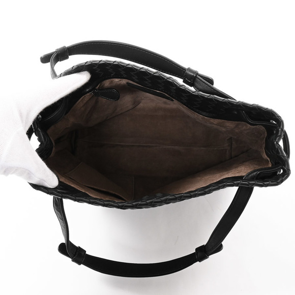 Bottega Veneta Small Garda Handbag Black - Picture 4 of 7